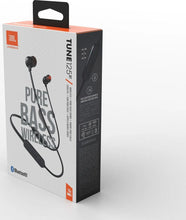 Заредете изображение във визуализатора на галерията – Wireless earphones JBL T125 black
