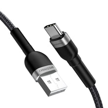 Заредете изображение във визуализатора на галерията – Wozinsky WNBAC2 USB-A / USB-C 2.4A cable 2 m - black
