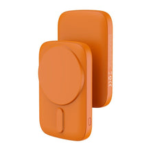 Заредете изображение във визуализатора на галерията – Powerbank compatible with MagSafe Blue Star Slim DG-P8 15W 5000 mAh orange
