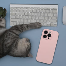 Заредете изображение във визуализатора на галерията – Case SILICONE 2mm for IPHONE 16 Pro Max compatible with MagSafe sand pink
