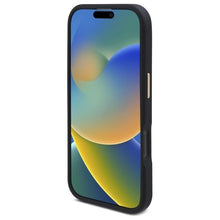 Заредете изображение във визуализатора на галерията – GUESS case for IPHONE 16 Pro Max compatible with MagSafe GUHMP16XU4GPRK (PU 4G Logo Plate) black
