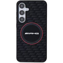 Заредете изображение във визуализатора на галерията – AMG Silicone Carbon Pattern MagSafe case for Samsung Galaxy S24+ - black
