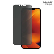 Заредете изображение във визуализатора на галерията – PanzerGlass Ultra-Wide Fit Tempered Glass Antibacterial Privacy for iPhone 14/13 Pro/13

