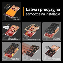 Заредете изображение във визуализатора на галерията – PanzerGlass Ultra-Wide Fit tempered glass with positioner for iPhone 15
