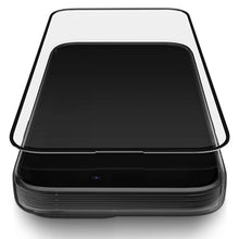 Заредете изображение във визуализатора на галерията – Uniq Optix Matte frosted tempered glass for iPhone 15 / 14 Pro with applicator
