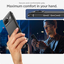 Заредете изображение във визуализатора на галерията – Spigen Rugged Armor case for Google Pixel 8 - matte black
