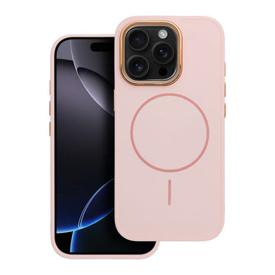 FRAME MAG COVER Case compatible with MagSafe for IPHONE 12 powder pink