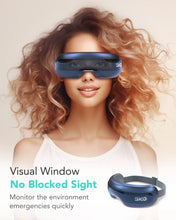 Заредете изображение във визуализатора на галерията – SKG E3 Pro eye and temple massager with vision window - blue
