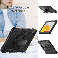 Заредете изображение във визуализатора на галерията – Tech-Protect Solid360 case for iPad 10.9" 2022 - black
