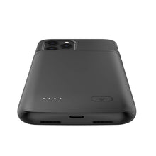 Заредете изображение във визуализатора на галерията – Tech-Protect PowerCase case for iPhone 12 / 12 Pro with 4800mAh power bank - black
