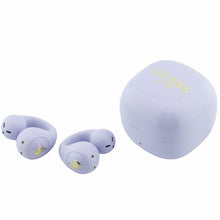 Заредете изображение във визуализатора на галерията – Wireless earphones OWS Guess Mini Classic purple
