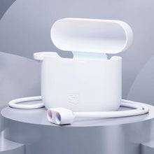 Заредете изображение във визуализатора на галерията – 3mk Silicon AirPods Case for AirPods 3 - white
