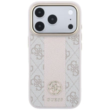 Заредете изображение във визуализатора на галерията – Case for IPHONE 18 Pro Max/17 Pro max compatible with MagSafe (Stripe Round and Classic Logos 4G) pink
