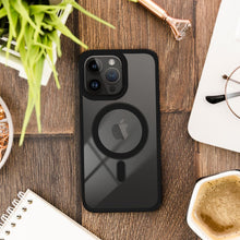 Заредете изображение във визуализатора на галерията – COLOR EDGE MAG COVER case compatible with MagSafe for IPHONE 17 Air black
