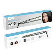 Заредете изображение във визуализатора на галерията – Hair straightener Hoco DAR40 gray
