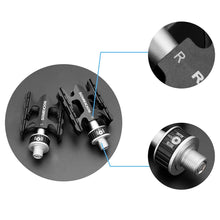 Заредете изображение във визуализатора на галерията – Rockbros K320F-BK MTB Aluminum Alloy Pedal Set - Black
