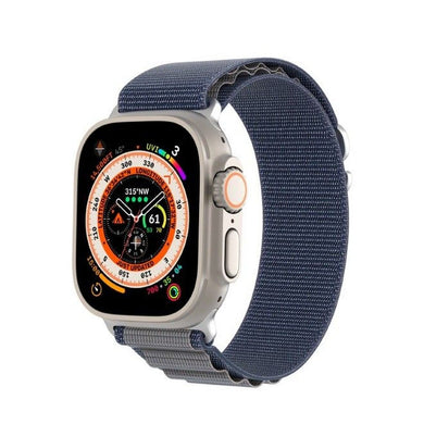 DUX DUCIS каишка GS найлонова за Apple Watch 42 / 44 / 45 / 49 мм син