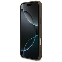Заредете изображение във визуализатора на галерията – GUESS case for IPHONE 17 Pro Max compatible with MagSafe GUHMP17XG4GFRW (PU 4G Ring Classic Logo) brown
