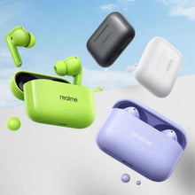 Заредете изображение във визуализатора на галерията – Wireless earphones Realme Buds T200 neon green

