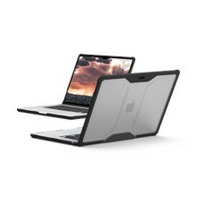 Заредете изображение във визуализатора на галерията – UAG Plyo case for MacBook Air 15'' M2 2023 - gray and black
