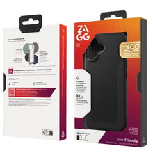 Заредете изображение във визуализатора на галерията – ZAGG case LUXE SNAP compatible with MagSafe for IPHONE 17 black
