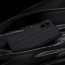 Заредете изображение във визуализатора на галерията – Dux Ducis Skin Pro case with flap and card slot for Motorola Moto G04/G04s/G24/G24 Power - black
