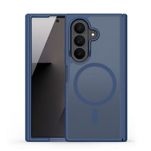 Заредете изображение във визуализатора на галерията – DUX DUCIS case YIND compatible with MagSafe for SAMSUNG Z Fold 8 Ultra dark blue
