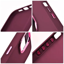 Заредете изображение във визуализатора на галерията – Case for iPhone 18 Pro / 17 Pro Frame dark cherry
