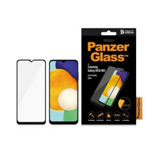 Заредете изображение във визуализатора на галерията – PanzerGlass E2E Regular tempered glass for Samsung Galaxy A03 - with black frame
