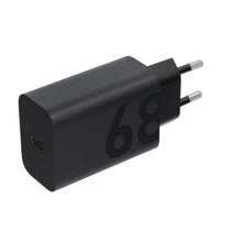 Заредете изображение във визуализатора на галерията – MOTOROLA original charger Type C 68W MC682N black bulk
