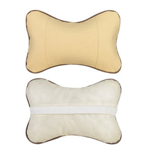 Заредете изображение във визуализатора на галерията – Car headrest pillow beige
