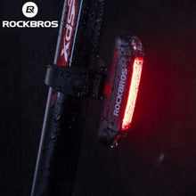 Заредете изображение във визуализатора на галерията – Rockbros A54BK rear bicycle light + micro USB - USB-A cable - black
