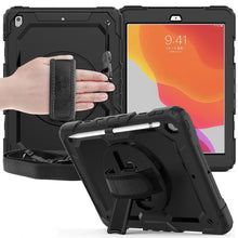 Заредете изображение във визуализатора на галерията – Tech-Protect Solid360 case for iPad 10.2" 7/8/9 2019-2021 - black
