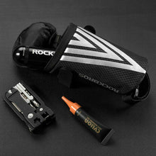 Заредете изображение във визуализатора на галерията – Rockbros C28 bicycle bag under the saddle - black
