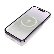 Заредете изображение във визуализатора на галерията – Powerbank compatible with MagSafe Hoco 10000 mAh QC PD 2A 20W J141 milky white
