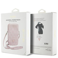 Заредете изображение във визуализатора на галерията – Guess Zip 4G Triangle bag - pink

