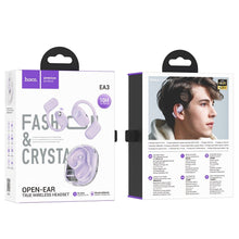 Заредете изображение във визуализатора на галерията – HOCO wireless earphones TWS EA3 purple
