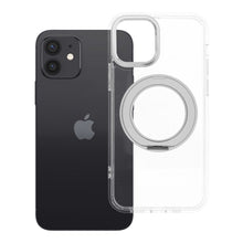 Заредете изображение във визуализатора на галерията – Case for iPhone 12 Frame Circle Stand compatible with MagSafe transparent
