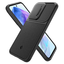 Заредете изображение във визуализатора на галерията – Spigen Optik Armor case for Samsung Galaxy A55 5G - black
