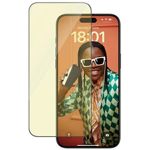Заредете изображение във визуализатора на галерията – PanzerGlass Ultra-Wide Fit Tempered Glass with Glare and Blue Light Filter with Positioner for iPhone 15 Pro Max
