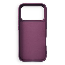 Заредете изображение във визуализатора на галерията – Case for iPhone 18 Pro / 17 Pro Silicone Mag Cover compatible with MagSafe (big hole) dark cherry
