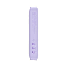 Заредете изображение във визуализатора на галерията – Baseus Magnetic Mini Induction Powerbank 10000mAh 20W - purple + USB-C - USB-C cable
