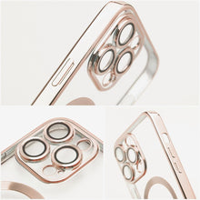 Заредете изображение във визуализатора на галерията – ELECTRO MAG COVER case compatible with MagSafe for IPHONE SE 2025 brown
