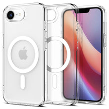 Заредете изображение във визуализатора на галерията – SPIGEN case ULTRA HYBRID MAG compatible with MagSafe for IPHONE 16E 2025 frost white
