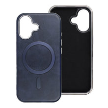 Заредете изображение във визуализатора на галерията – GENTLEMAN MAG COVER Case compatible with MagSafe for IPHONE 12 navy blue
