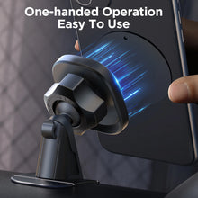 Заредете изображение във визуализатора на галерията – Joyroom JR-ZS400 magnetic car phone holder on the dashboard - black
