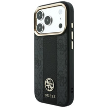 Заредете изображение във визуализатора на галерията – Case for IPHONE 18 Pro Max/17 Pro max compatible with MagSafe (Stripe Round and Classic Logos 4G) black
