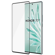Заредете изображение във визуализатора на галерията – SAFE by PanzerGlass Ultra-Wide Fit tempered glass on Honor 70 - with black frame
