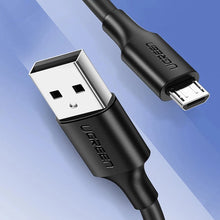 Заредете изображение във визуализатора на галерията – Ugreen US289 60135 micro USB / USB-A cable 0.5m - black
