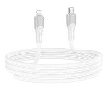 Заредете изображение във визуализатора на галерията – HOCO cable Type C to Lightning PD 27W X106 3 m white
